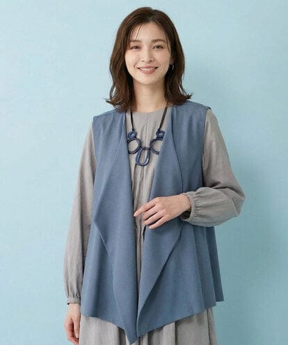 RBKFA21290  フロントドレープジャージージレ /洗濯機で洗える