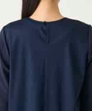 RBKFD36260 HIROKO BIS(ヒロコ ビス) グラフィカルプリントチュニックプルオーバー ブルー