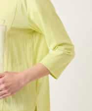 RBKFD38260 HIROKO BIS(ヒロコ ビス) 異素材ジョイントコラージュデザインカットソー イエロー