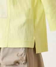 RBKFD38260 HIROKO BIS(ヒロコ ビス) 異素材ジョイントコラージュデザインカットソー イエロー