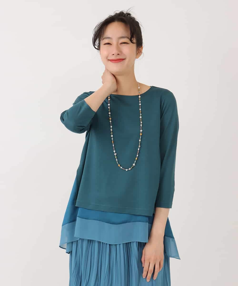洗える セットアッププルオーバー カットソー Tシャツ Hiroko Bis ヒロコ ビス イトキンオンラインストア