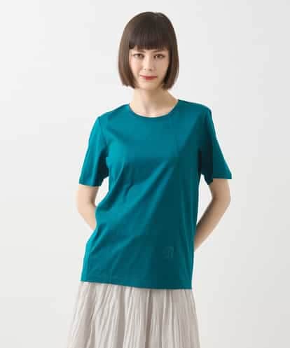 RBKGA11180 HIROKO BIS カーブ切り替えコットンカットソー