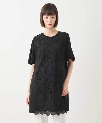 RBKHA16330 HIROKO BIS 【先行予約】カットワークデコ刺繍チュニック