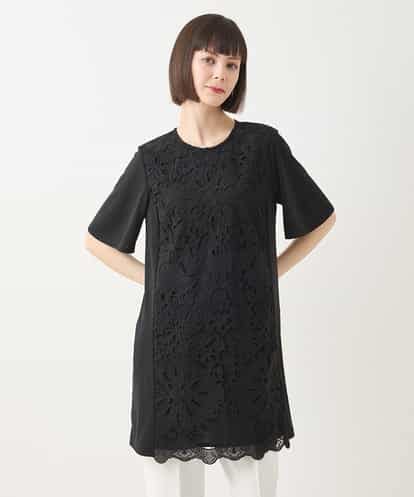 RBKHA16330 HIROKO BIS カットワークデコ刺繍チュニック /洗える