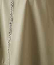 RBKIE10190 HIROKO BIS(ヒロコ ビス) 【接触冷感】ミシンステッチボクシーシルエットTシャツ カーキ