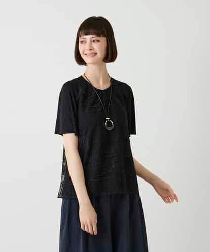RBKIE20240 HIROKO BIS エンブロイダリーチュールカットソー