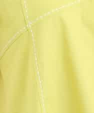 RBKIT10180 HIROKO BIS(ヒロコ ビス) 【洗濯機で洗える】アクセントステッチ異素材ジョイントTシャツ イエロー