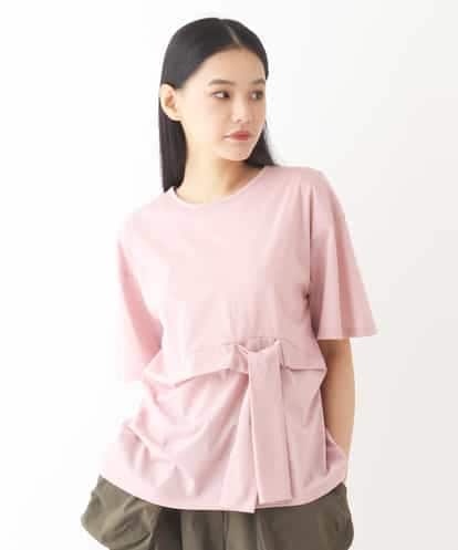RBKIW32170  フロントリボンカットソーTシャツ /洗える