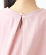 RBKIW32170 HIROKO BIS(ヒロコ ビス) フロントリボンカットソーTシャツ /洗える ピンク