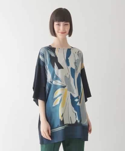 RBKJB11270 HIROKO BIS 【先行予約】アートプリントデザインチュニック