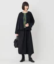 RBKLB21270 HIROKO BIS(ヒロコ ビス) 配色ジャカードプルオーバー グリーン
