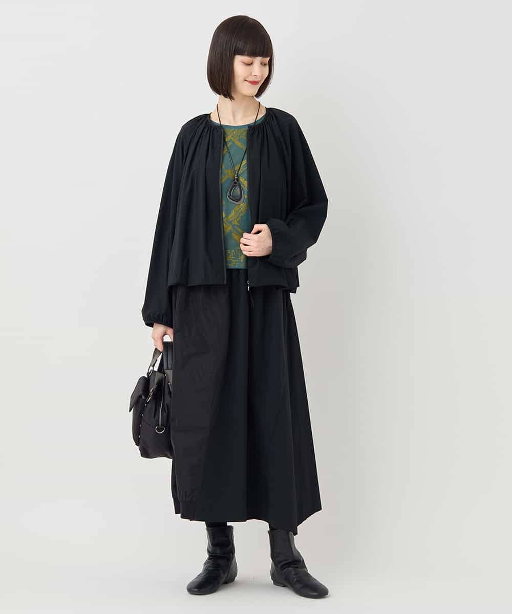 RBKLB21270 HIROKO BIS(ヒロコ ビス) 配色ジャカードプルオーバー グリーン