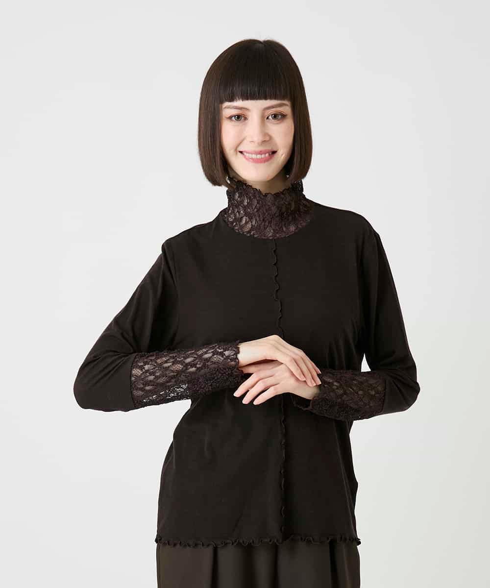 RBKLE25170 HIROKO BIS レースジョイントストレッチプルオーバー /洗える