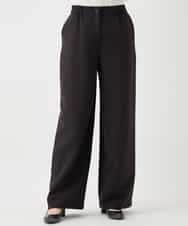 RBLAA32260 HIROKO BIS(ヒロコ ビス) ダブルクロスワイドパンツ /洗える ベージュ