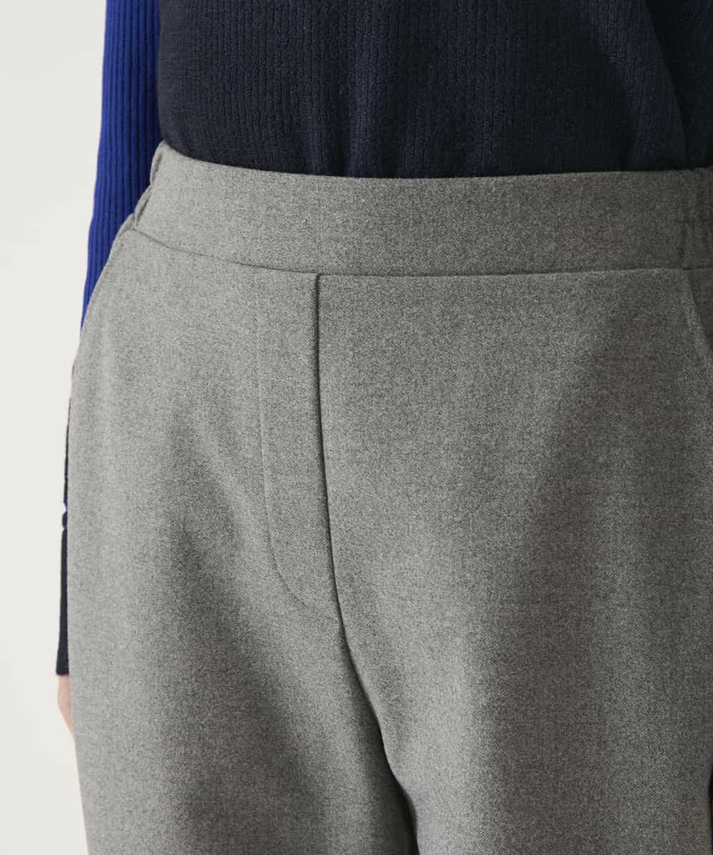 RBLAE20230 HIROKO BIS(ヒロコ ビス) 両面起毛デザインプルオンパンツ グレー