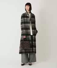 RBLAE21230 HIROKO BIS(ヒロコ ビス) ネップツイードワイドプルオンパンツ ベージュ