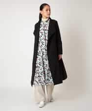 RBLAF30230 HIROKO BIS(ヒロコ ビス) 【アルガンオイル加工】ストレッチワイドパンツ ベージュ