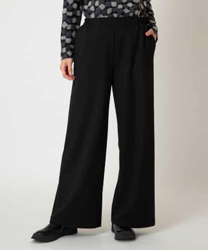 RBLAF30230 HIROKO BIS 【アルガンオイル加工】ストレッチワイドパンツ