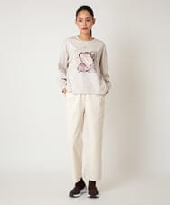 RBLAF31230 HIROKO BIS(ヒロコ ビス) ストレッチコーデュロイパンツ ネイビー