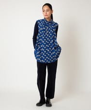 RBLAF31230 HIROKO BIS(ヒロコ ビス) ストレッチコーデュロイパンツ ネイビー