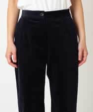 RBLAF31230 HIROKO BIS(ヒロコ ビス) ストレッチコーデュロイパンツ ネイビー