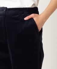 RBLAF31230 HIROKO BIS(ヒロコ ビス) ストレッチコーデュロイパンツ ネイビー