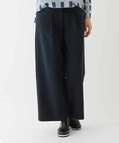 RBLAU41270  【洗濯機で洗える】起毛ストレッチフレアシルエットパンツ