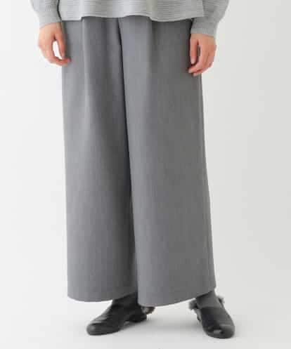 RBLAU41270 HIROKO BIS 【洗濯機で洗える】起毛ストレッチフレアシルエットパンツ