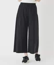 RBLCE01180 HIROKO BIS(ヒロコ ビス) 【日本製】エアシルキー切り替えギャザーパンツ グレー