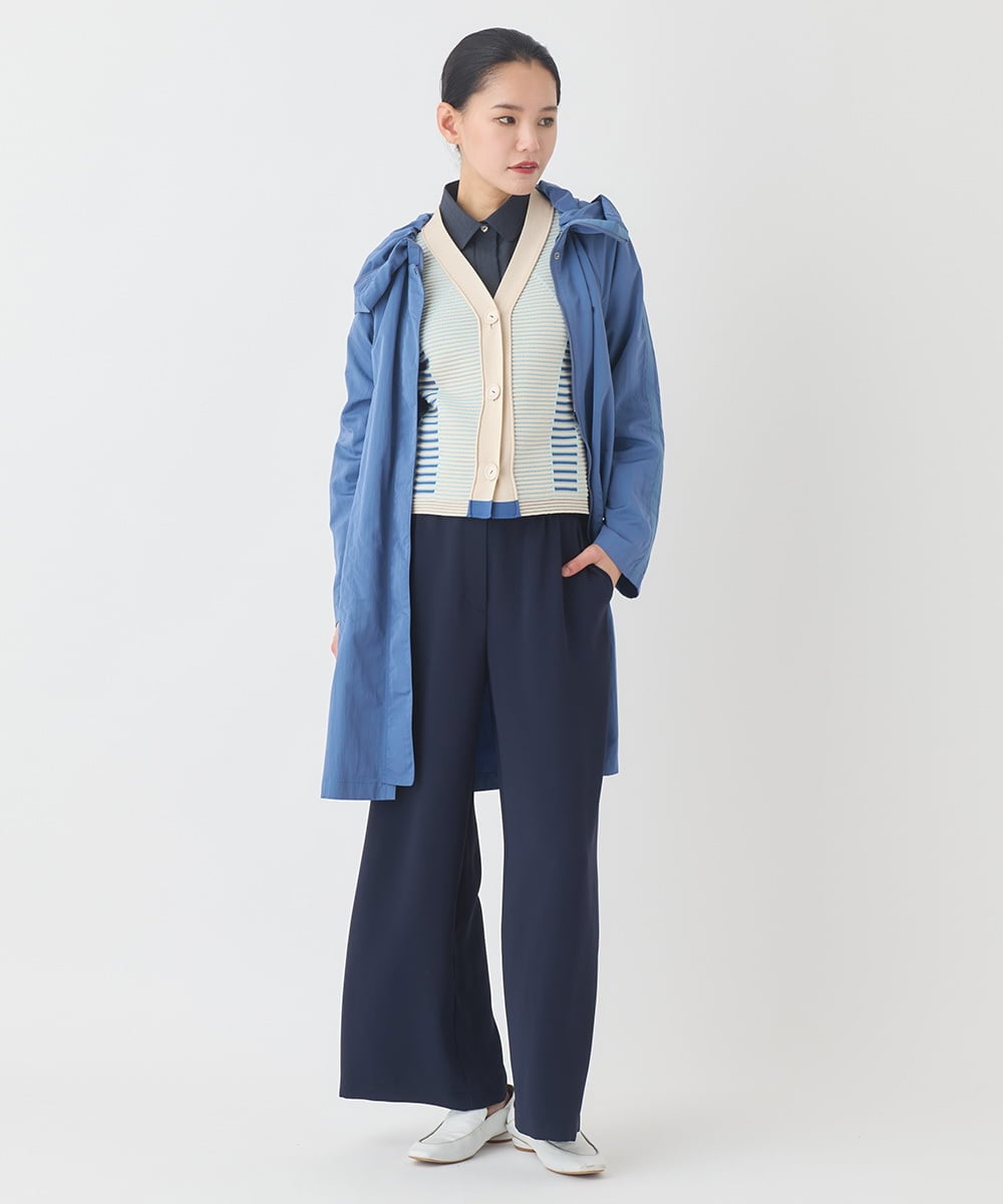 RBLDD04290 HIROKO BIS(ヒロコ ビス) ナチュラルストレッチスラックス /洗濯機で洗える ベージュ