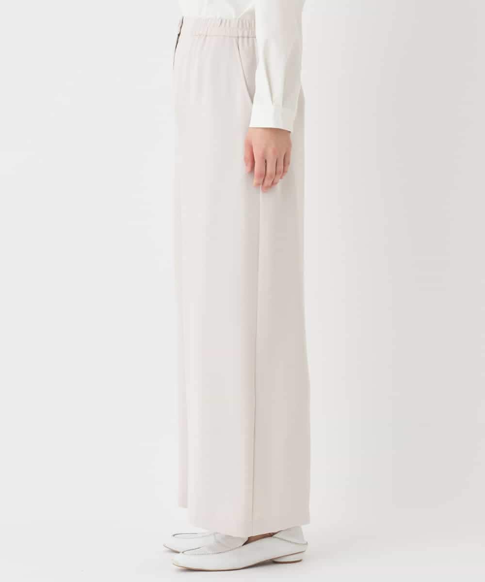 RBLDD04290 HIROKO BIS(ヒロコ ビス) ナチュラルストレッチスラックス /洗濯機で洗える ベージュ