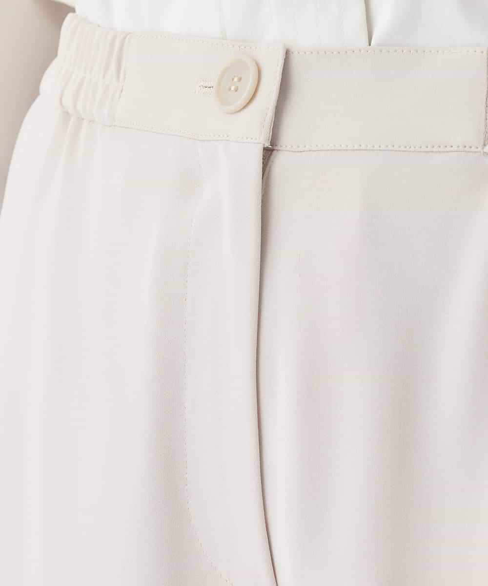 RBLDD04290 HIROKO BIS(ヒロコ ビス) ナチュラルストレッチスラックス /洗濯機で洗える ベージュ