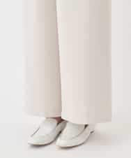 RBLDD04290 HIROKO BIS(ヒロコ ビス) ナチュラルストレッチスラックス /洗濯機で洗える ベージュ