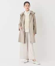 RBLDD04290 HIROKO BIS(ヒロコ ビス) ナチュラルストレッチスラックス /洗濯機で洗える ベージュ