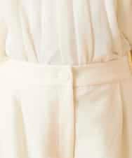 RBLED46330 HIROKO BIS(ヒロコ ビス) ジャカードストレートパンツ アイボリー