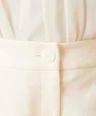 RBLED46330 HIROKO BIS(ヒロコ ビス) ジャカードストレートパンツ アイボリー