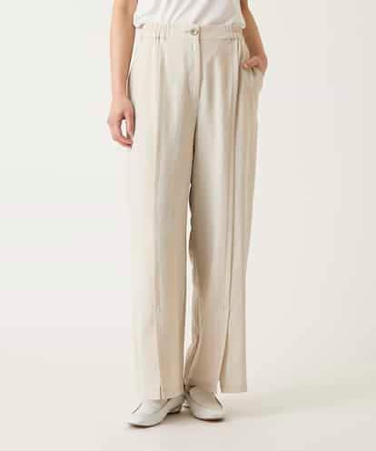 RBLFD12240 HIROKO BIS センタータックスリットデザインパンツ