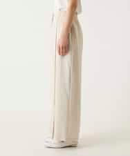 RBLFD12240 HIROKO BIS(ヒロコ ビス) センタータックスリットデザインパンツ ベージュ