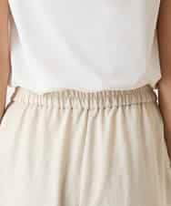 RBLFD12240 HIROKO BIS(ヒロコ ビス) センタータックスリットデザインパンツ ベージュ