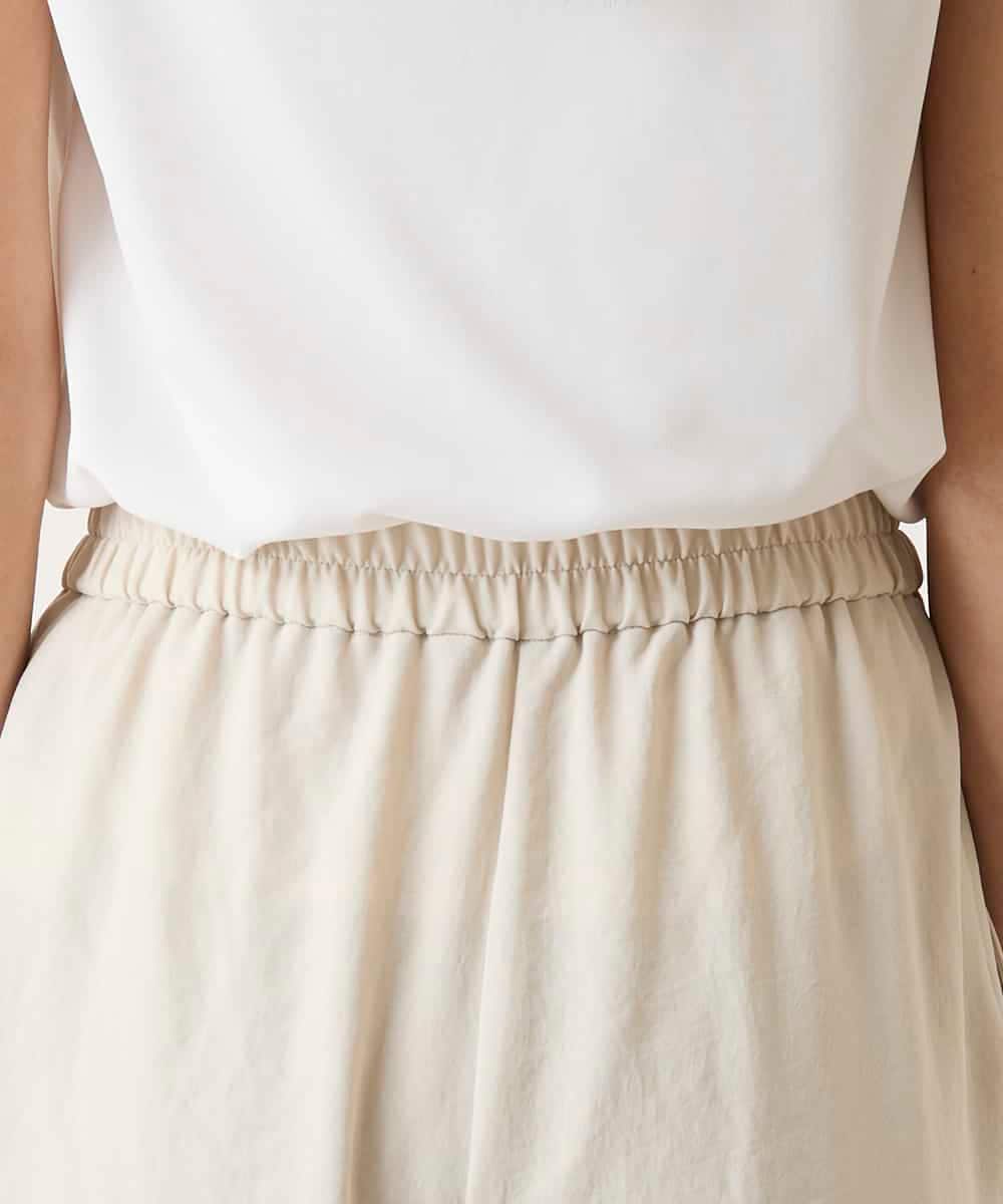 RBLFD12240 HIROKO BIS(ヒロコ ビス) センタータックスリットデザインパンツ ベージュ