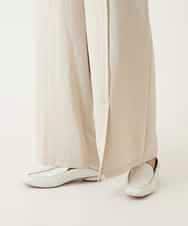 RBLFD12240 HIROKO BIS(ヒロコ ビス) センタータックスリットデザインパンツ ベージュ