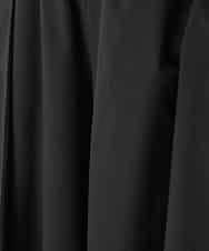 RBLGE11290 HIROKO BIS(ヒロコ ビス) サークルヘムドレープフレアパンツ ブラック