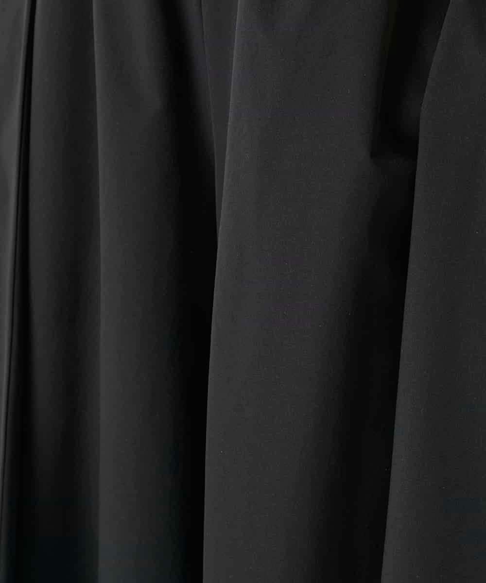 RBLGE11290 HIROKO BIS(ヒロコ ビス) サークルヘムドレープフレアパンツ ブラック