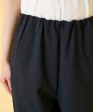 RBLGE40230 HIROKO BIS(ヒロコ ビス) 【先行予約】ウエストギャザーストレッチパンツ ネイビー