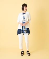 RBLGE55190 HIROKO BIS(ヒロコ ビス) 【先行予約】エアリーフィット2WAYストレッチパンツ ホワイト