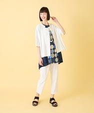 RBLGE55190 HIROKO BIS(ヒロコ ビス) 【先行予約】エアリーフィット2WAYストレッチパンツ ホワイト