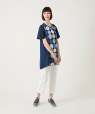 RBLGE55190 HIROKO BIS(ヒロコ ビス) エアリーフィット2WAYストレッチパンツ ホワイト