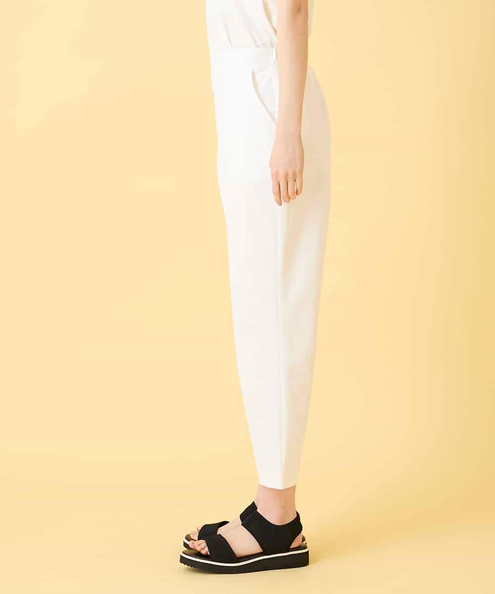 RBLGE55190 HIROKO BIS(ヒロコ ビス) 【先行予約】エアリーフィット2WAYストレッチパンツ ホワイト