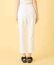 RBLGE55190 HIROKO BIS(ヒロコ ビス) 【先行予約】エアリーフィット2WAYストレッチパンツ ホワイト