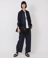 RBLHV02230 HIROKO BIS(ヒロコ ビス) リネンライクコクーンシルエットパンツ /洗える ベージュ